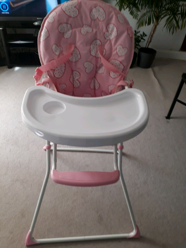 spotty high chair